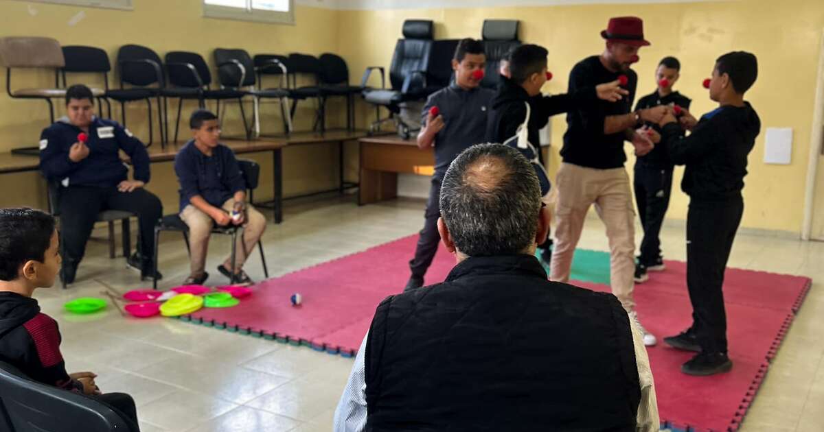 RNPS conducted a 4-day Circus Smile workshop for a group of children ...