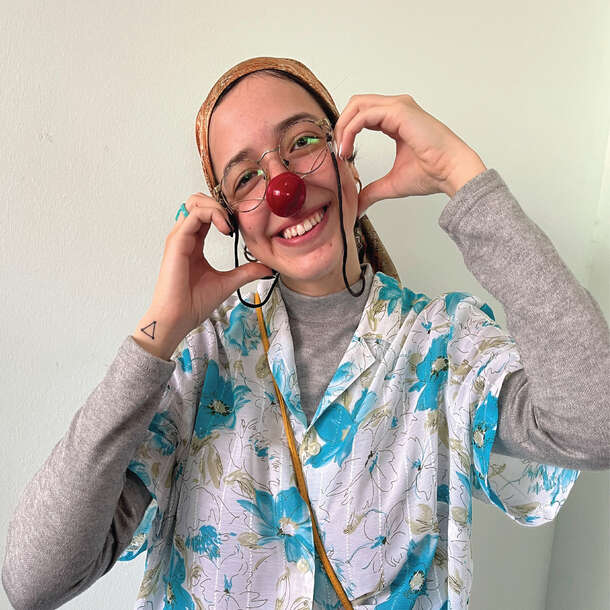 Dr. Badeea, a healthcare clown