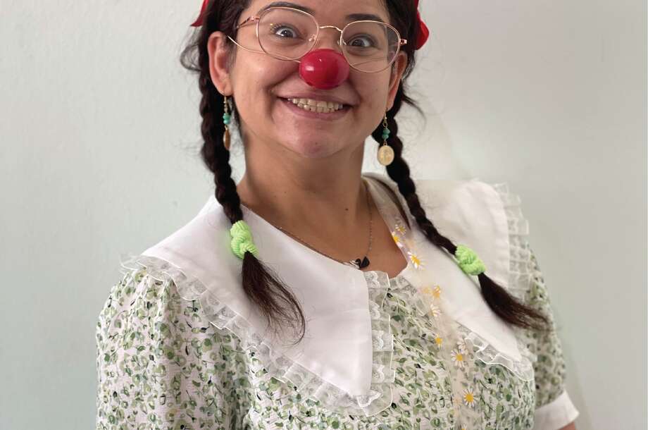 Dr. Tufaha Al Lamaha, a healthcare clown