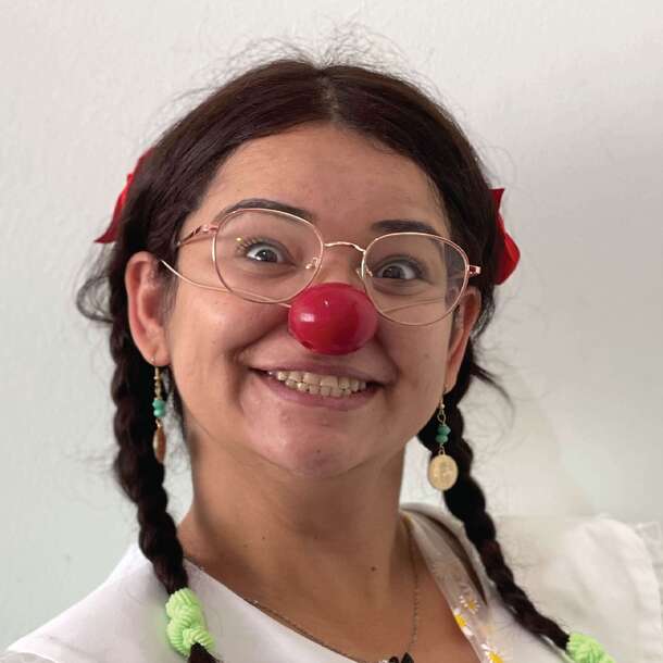 Dr. Tufaha Al Lamaha, a healthcare clown