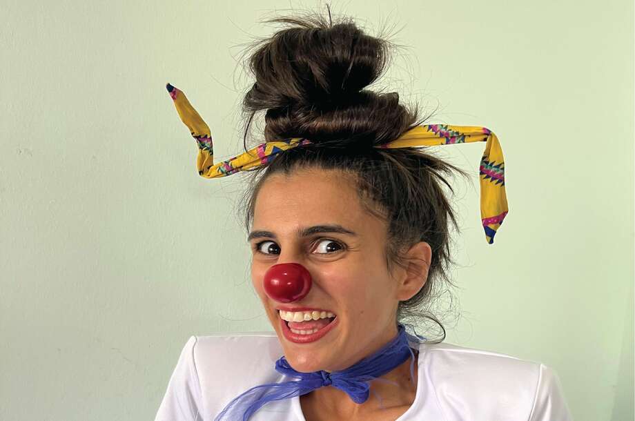 Dr. Sawsaneh, a healthcare clown