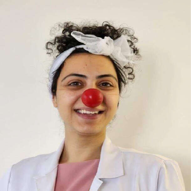 Dr. Areeda, a healthcare clown